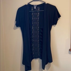 Vanity black cardigan